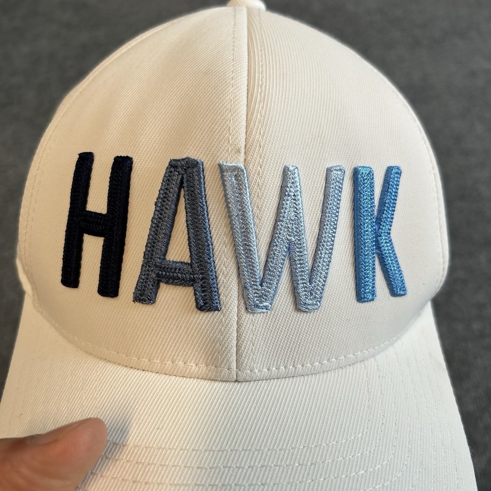 G/FORE Snapback Trucker Cap White One Size Adjustable Mesh Back Hawk Tuah - Picture 2 of 10